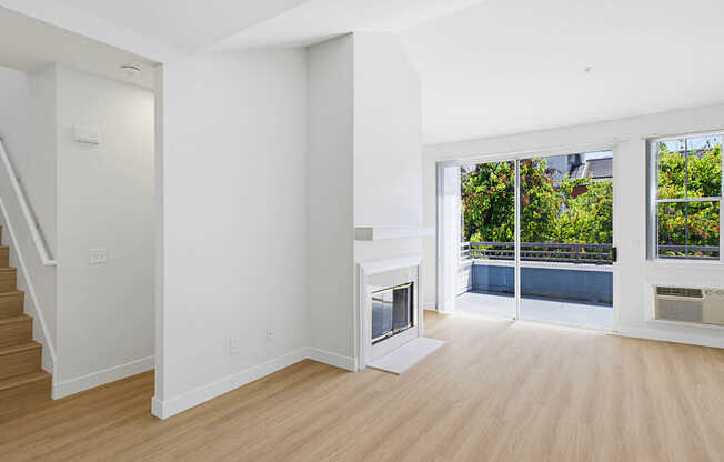 Living Room with Hard Surface Flooring