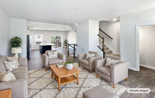 3-Story End Unit Townhome with 3 Beds, 3 Baths in Prime Fuquay-Varina Location – Arnold Place Drive