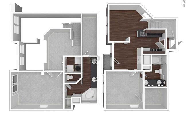 2 beds, 2 baths, 1,506 sqft, $2,229