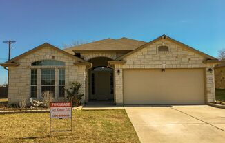 Available Now!!!! Beautiful 4 bedroom, 2 bath, 2 car garage home with garage door opener, privacy fenced yard, covered patio and a storage building.