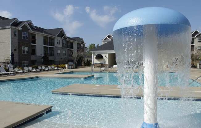 Sparkling Swimming Pool at West End at Fayetteville in Fayetteville, North Carolina