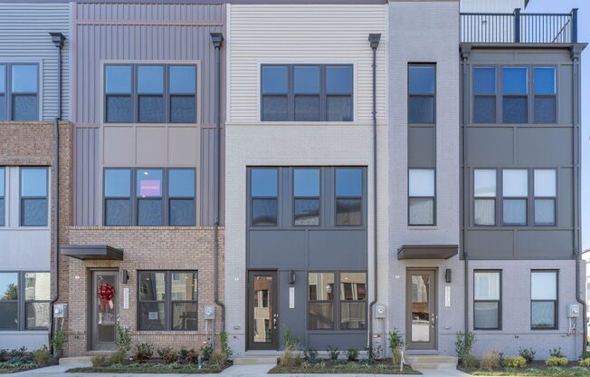 Newly Built 3 Bed 3 full Bath 2 half Bath Townhouse in the Riverfront Community of Hyattsville