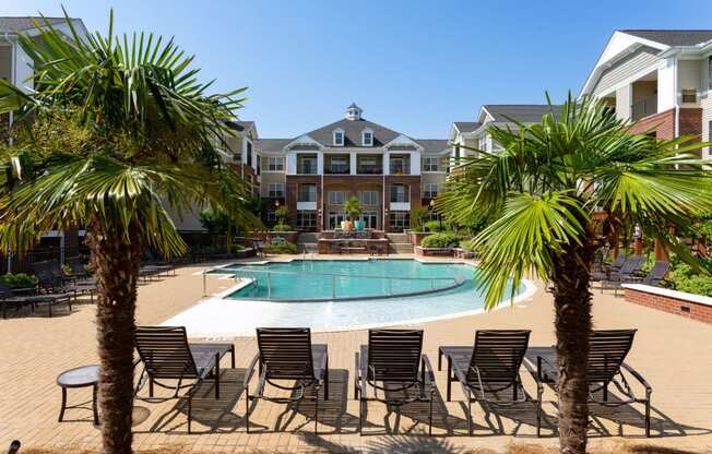 Breathtaking Pool View at Abberly Village Apartment Homes by HHHunt, West Columbia, South Carolina