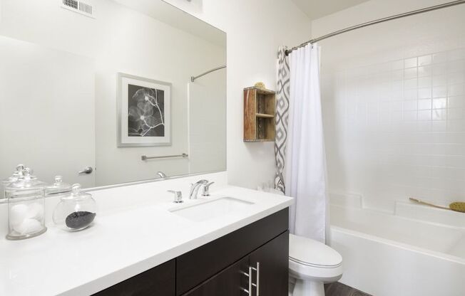 Bathroom With Bathtub at Palomar Station, San Marcos, CA, 92069