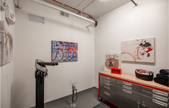 The Earl Apartments Bike Repair