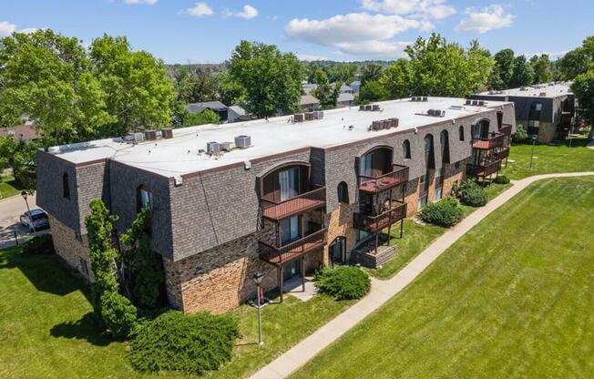brick apartment building