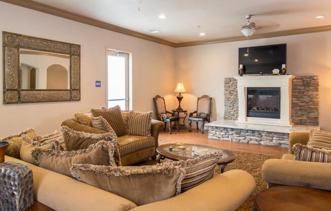 Clubhouse Area with Furniture