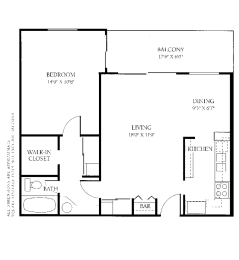 1 bed, 1 bath, 704 sqft, $3,149