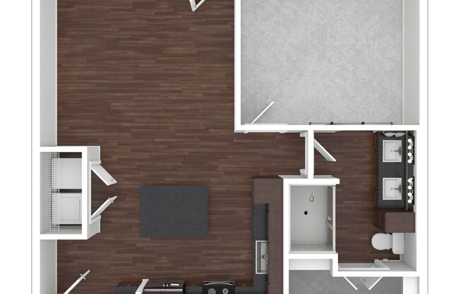 1 bed, 1 bath, 765 sqft, $1,650