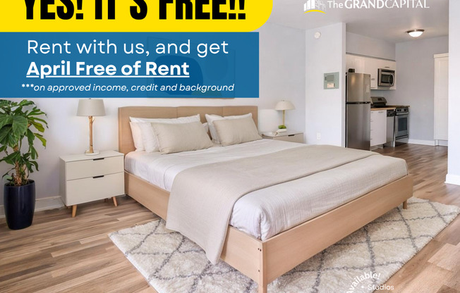 Studio, 1 bath, 420 sqft, $1,575, Unit 211