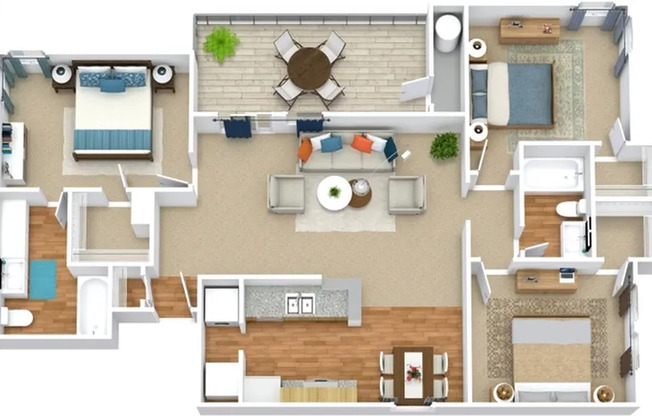 3 Bedroom 2 Bathroom