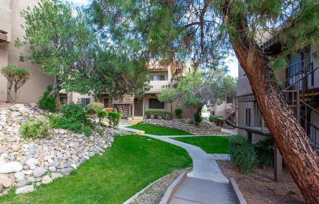 Exterior of La Lomita Apartments in Tucson Arizona