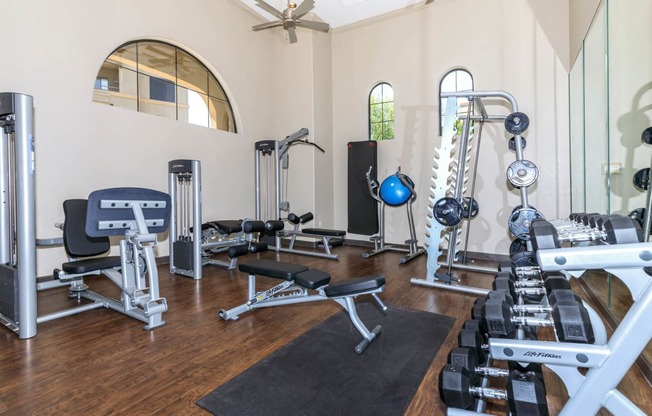 Fitness center at The Aliante by Picerne, Scottsdale, AZ, 85259