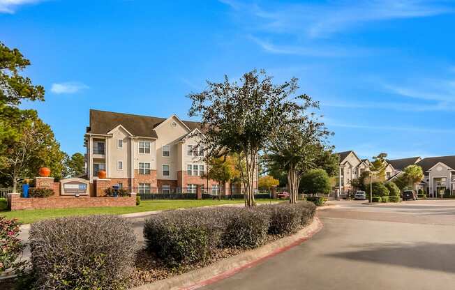 Property Entrance at Kingwood Glen, Texas