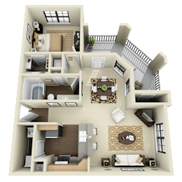 1 bed, 1 bath, 772 sqft, $1,375