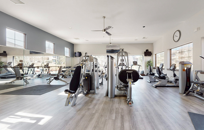 Experience top-notch amenities in our state-of-the-art fitness center.