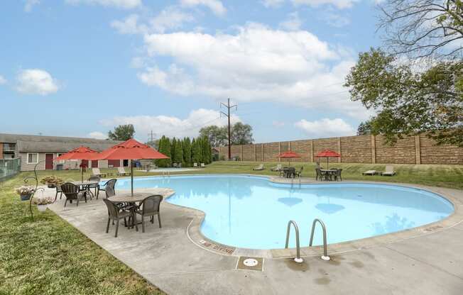 Mechanicsburg Apartments | Delbrook Manor Apartments | our apartments showcase an outdoor pool