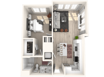 1 bed, 1 bath, 772 sqft, $1,752