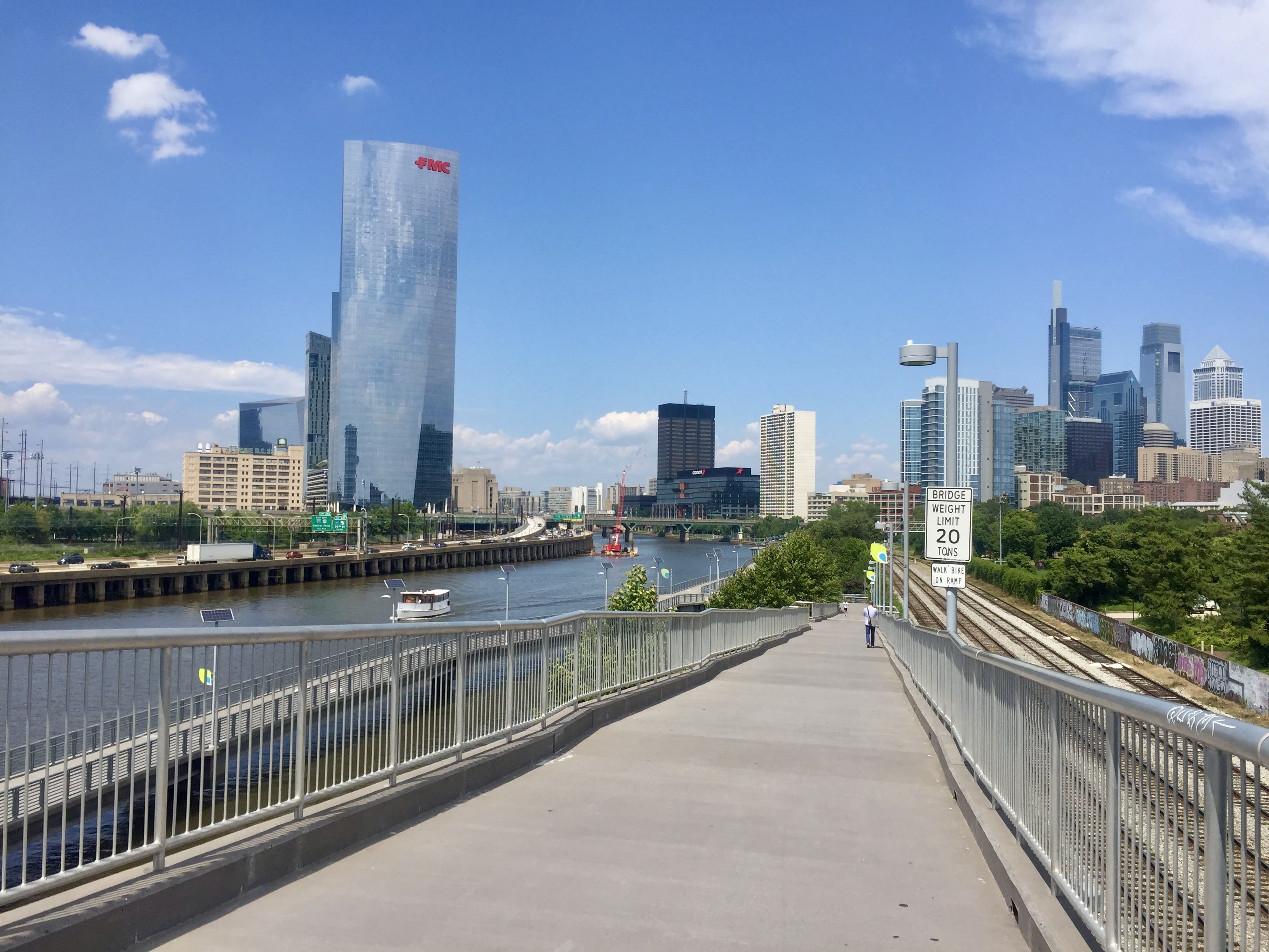 Schuylkill River Boardwalk near Fitler Square