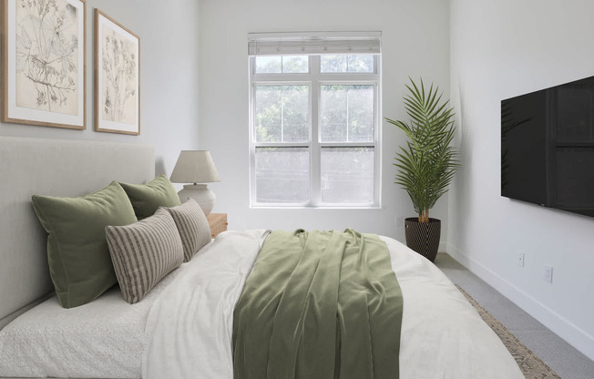 Carpeted Bedroom