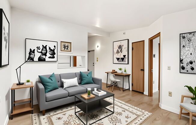 1 bed, 1 bath, 544 sqft, $1,672.91, Unit 406