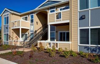 The Landing Apartments Apartment Building Exterior Side View