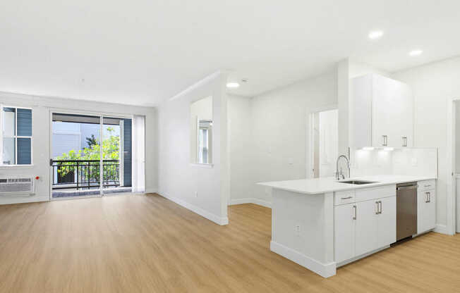 Living Room with Hard Surface Flooring