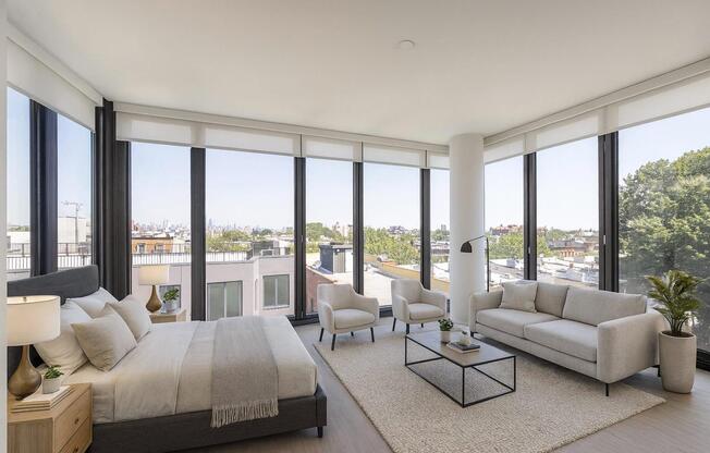Studio, 1 bath, $3,250, Unit PH116
