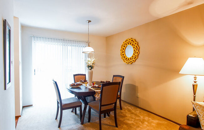 Dining Area in apartment