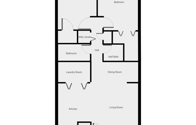 2 beds, 1.5 baths, 1,008 sqft, $950, Unit 08