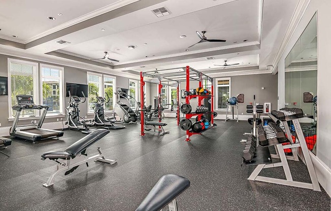 Fitness Center at The Oasis at Cypress Woods, Florida
