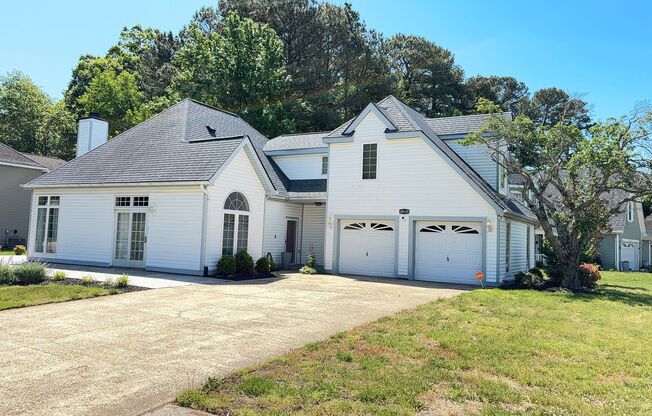 Nice Three-bedroom Two Car Garage corner lot