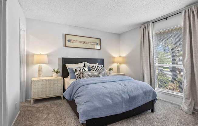 Model Bedroom at Pointe Royal, Overland Park, 66213