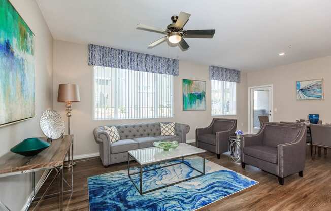 wooden floorat Level 25 at Durango by Picerne, Nevada