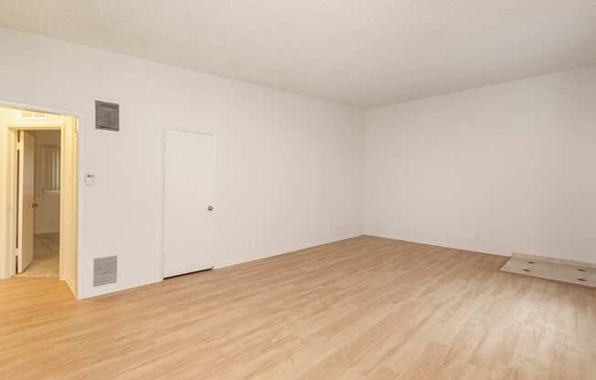 Living Room with Hardwood Floors