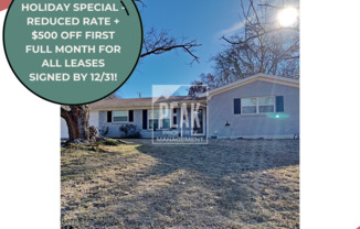 HOLIDAY SPECIAL - REDUCED RATE + $500 OFF FIRST FULL MONTH FOR ALL LEASES SIGNED BY 12/31!