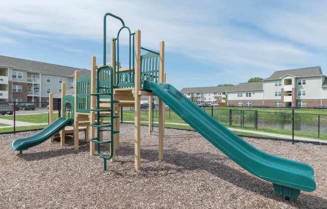Playground at the Crossing at Grove City apartments in OH