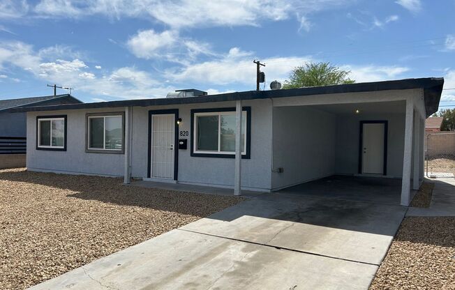 BEAUTIFULLY UPDATED HOME FEATURES 3 BEDROOM AND 1 BATH BRAND-NEW LUXURY VINYL PLANK FLOORING THROUGHOUT