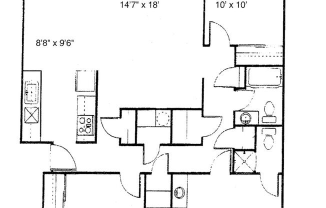 3 beds, 2 baths, 1,204 sqft, $2,495, Unit 63