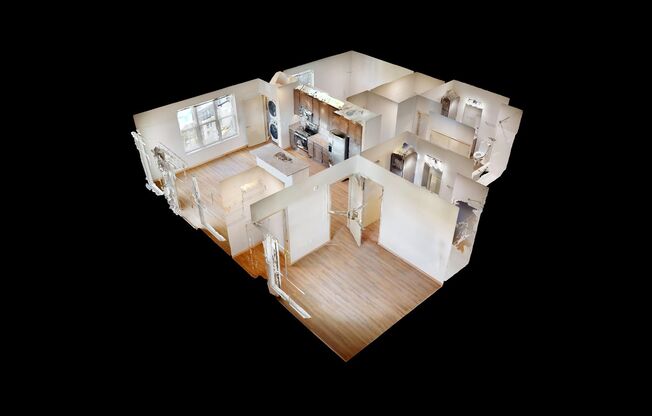 2 beds, 2 baths, 1,066 sqft, $2,200, Unit #202