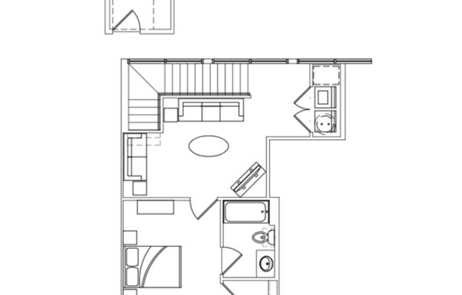 1 bed, 1 bath, 855 sqft, $1,925