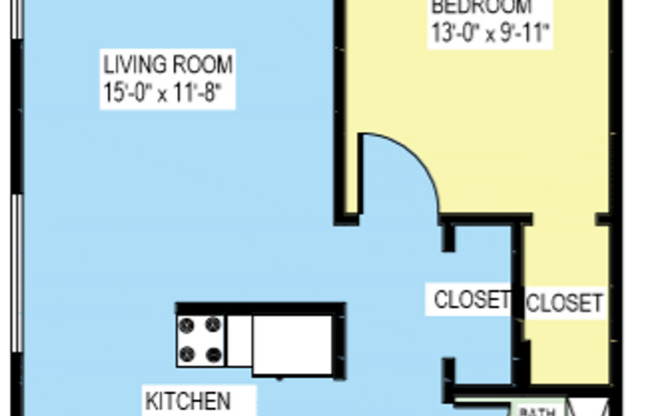 1 bed, 1 bath, 620 sqft, $1,295, Unit 714