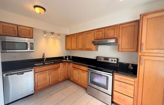 Freshly Painted Upper 2BR with Wood Fireplace and In-Unit Washer/Dryer
