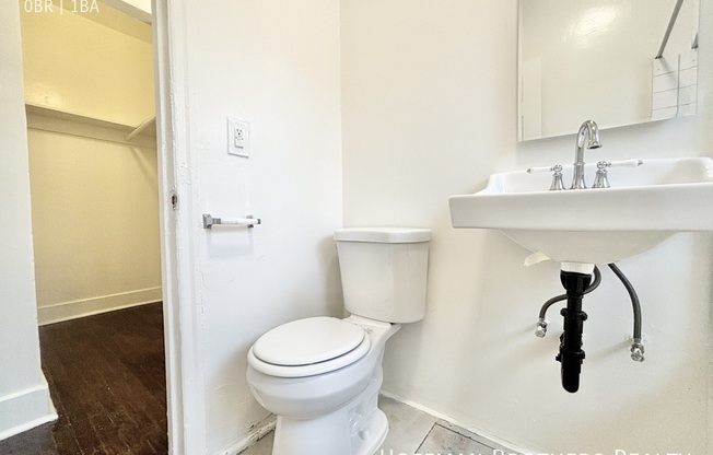 Studio, 1 bath, $1,399