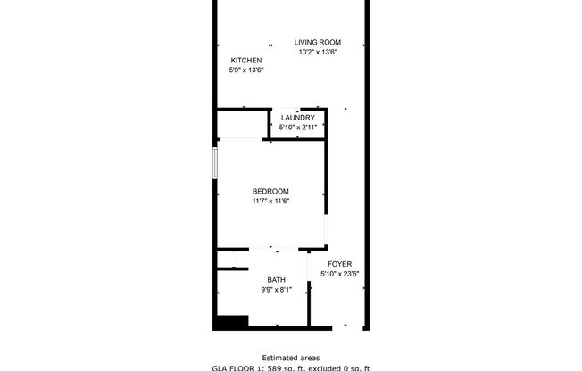 1 bed, 1 bath, $2,295, Unit 143 2J (149-F2D)