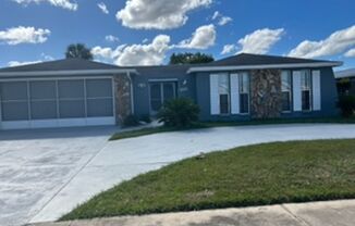 Beautiful 3 bedroom, 2 bath pool home in a lovely community.