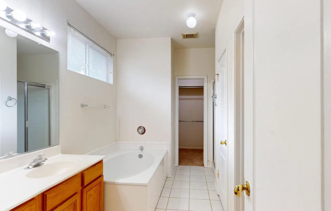 Adorable 1 story 4 bedroom 2 Bath with 2 car garage