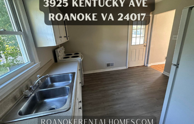 3925 Kentucky Ave Roanoke VA 24017  3bed/1bath $1495