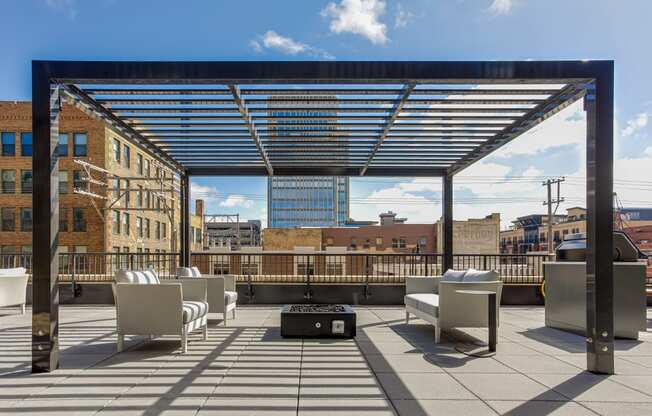 Rooftop Patio at Mercantile on Broadway, Fargo, ND, 58102