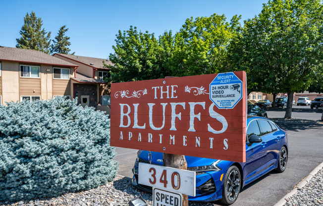 The Bluffs Monument Sign